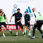 Kroos y Vinicius entrenan con la plantilla del Real Madrid en Valdebebas