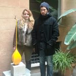 El escultor Gastón Luciano Bonanno dona a 'Euclídeo' a la Fundación Barceló