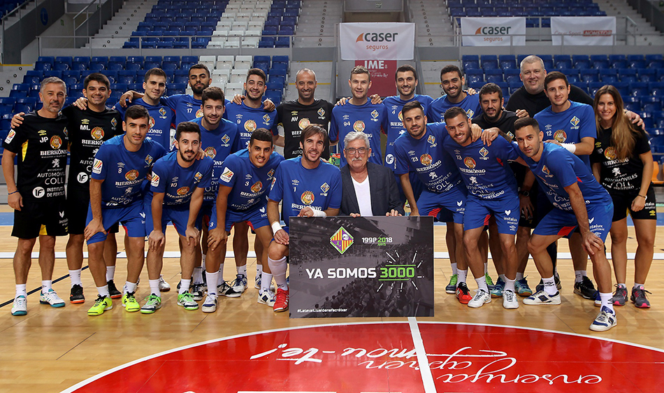 El Palma Futsal con el 3.000 abonado