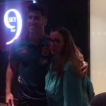 Marco Asensio y la alegría desbordante de una aficionada en Londres