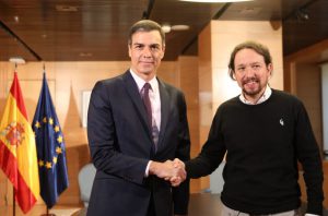 Acuerdo Pedro Sánchez y Pablo Iglesias