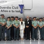 Air Europa rinde homenaje a la Guardia Civil por sus 175 años
