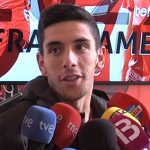 Fran Gámez es seria duda para el partido ante el Sporting de Gijón