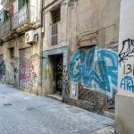 Todas las pintadas vandálicas denunciadas por Arca en Palma