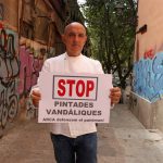 ARCA pide la limpieza de las pintadas vandálicas de la Costa des Teatre