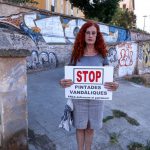 La pintora y escultora Catalina Sureda dice "no" a las pintadas vandálicas junto a ARCA