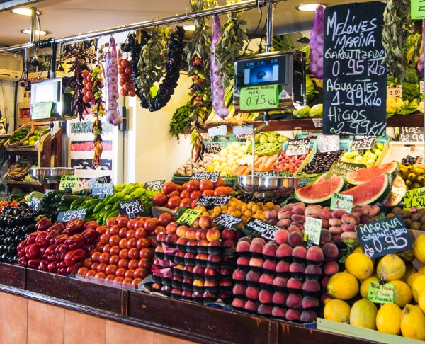 mercat pere garau, mercado, frutas y verduras
