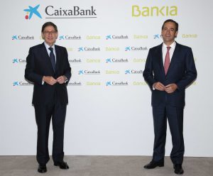 Bankia y Caixabank, fusión