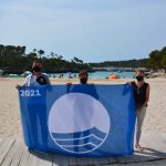 Las banderas azules ya ondean en las playas de Santanyí