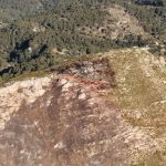 Extinguido el incendio forestal en el Coll de sa Gramola tras quemar 0,5 hectáreas de carrizo