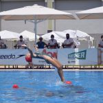 La consellera Fina Santiago asiste al V Campeonato de España alevín-promoción de verano de natación artística