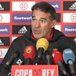 Luis García: "Estamos a cuatro partidos de una final de Copa del Rey"
