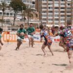 El mejor rugby playa en la Majorca Beach Rugby en Magaluf