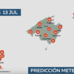 El Tiempo para este miércoles: sigue activada la Alerta Amarilla por el calor extremo en el interior de Mallorca
